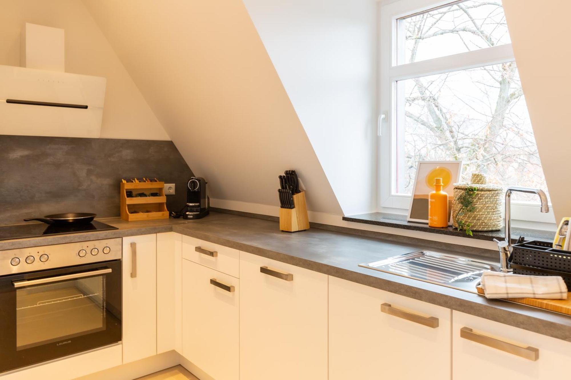 Soulscape Apartments Zwickau Kompakter Loft-Wohnraum Mit Lift Direkt In Die Wohnung, Modern, Zentrumsnah, Gratis Wifi Buitenkant foto